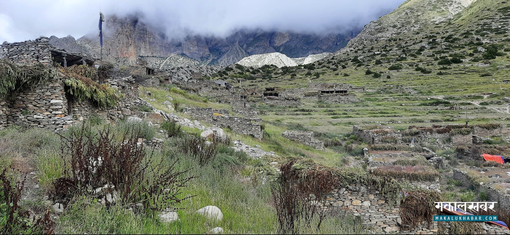खम्पा भागेपछि शान्त च्याँखु (तस्बिरहरू)