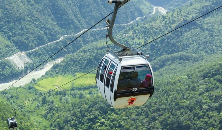 मनकामना केबलकार ११ दिनपछि सुचारु