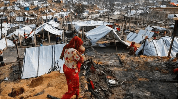 बंगलादेशको रोहिंग्या शरणार्थी शिविरमा गोली चल्यो, ७ जनाको मृत्यु