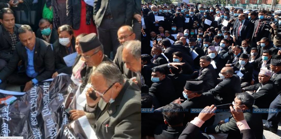 धर्नास्थलबाटै गृहमन्त्रीलाई अधिवक्ताको फोन- ‘सर्वोच्च परिसरबाट सुरक्षाकर्मी हटाउनुस्’