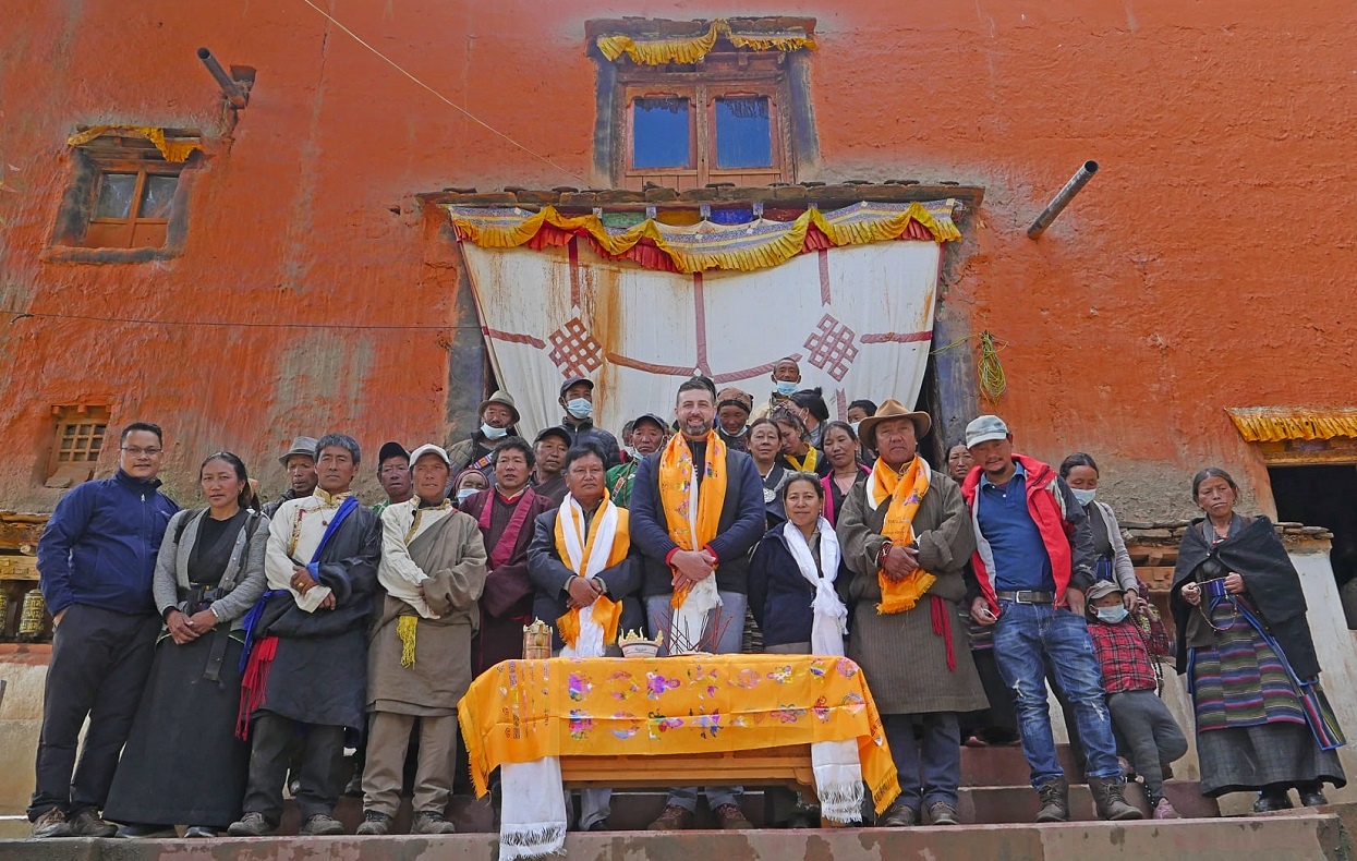 तिब्बतको सीमा नजिक अमेरिकी सहयोग, ३ लाख डलरमा बन्दैछ गुम्बा