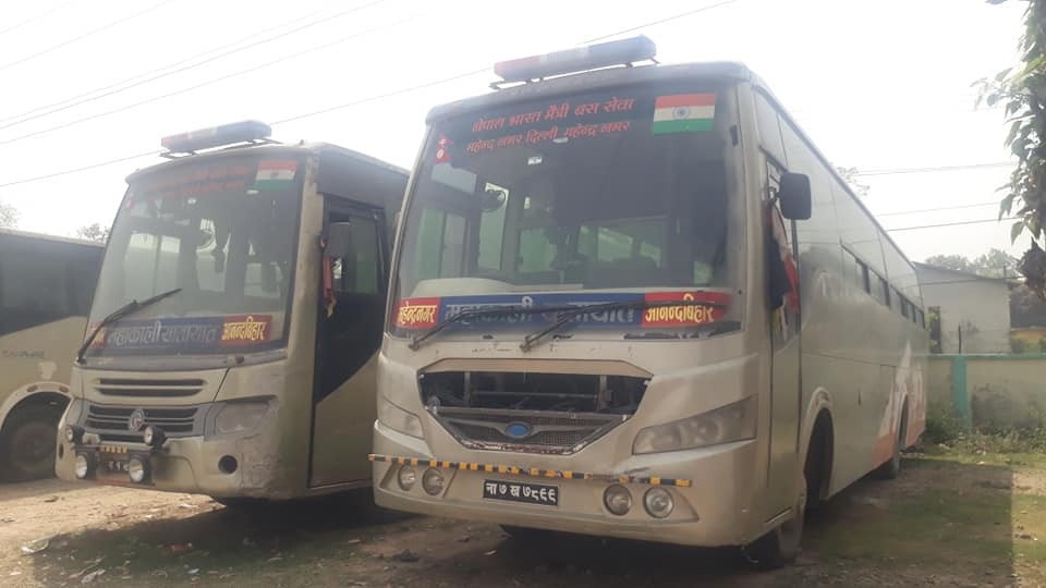 नेपाल–भारतमैत्री बस सेवा पुन: सञ्चालनमा