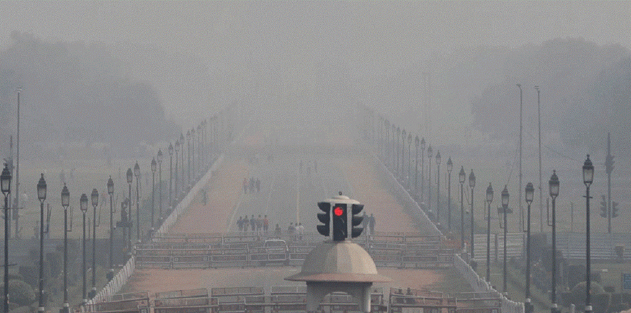 दिल्लीको प्रदूषण खतरनाक स्तरमा, नेपालसम्म असर