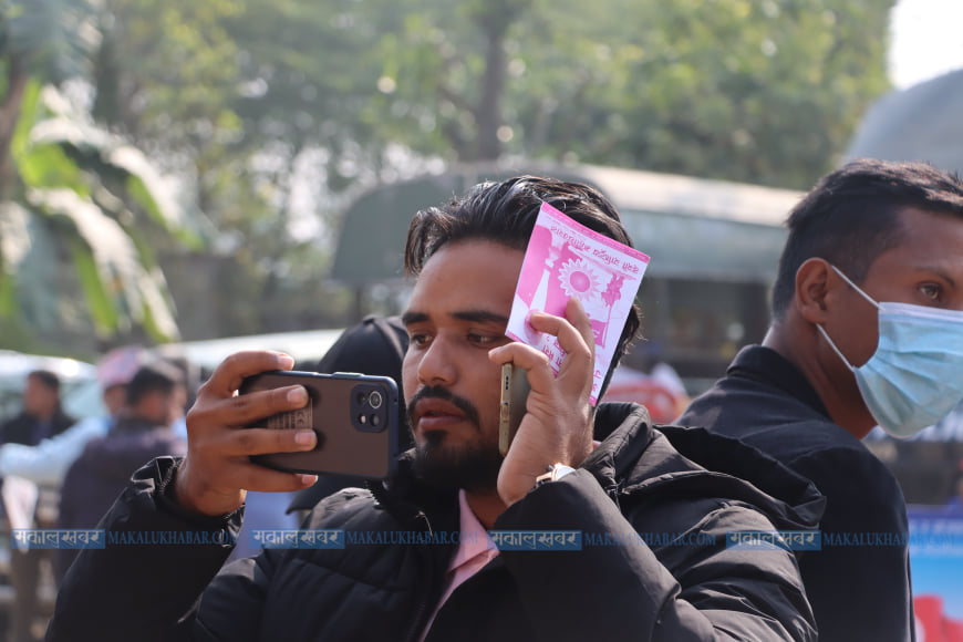 भीम रावल पक्षले थाल्यो प्रचार (तस्बिरहरू)