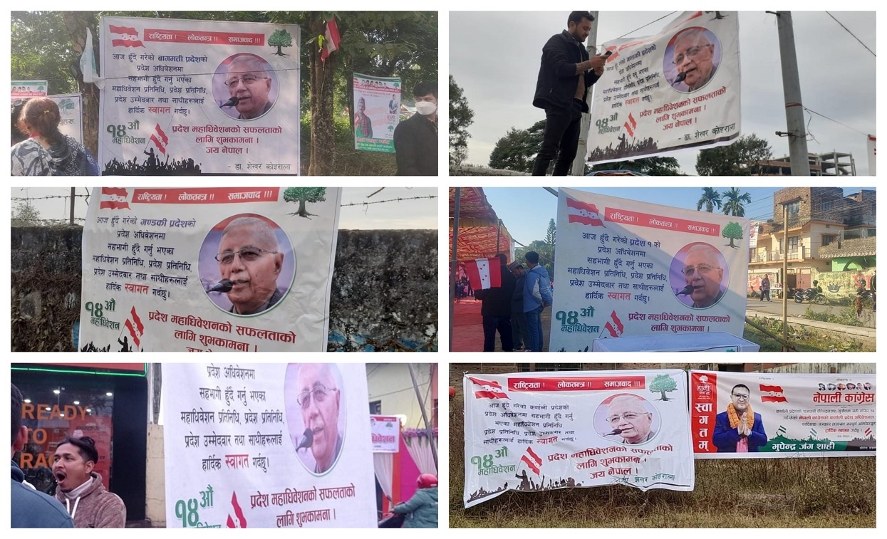 कांग्रेस महाधिवेशन : सातै प्रदेशमा शेखरको प्रचार तीव्र