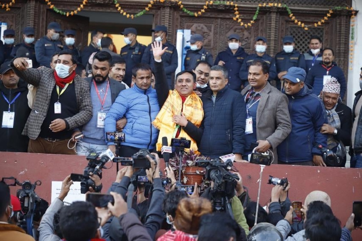 महामन्त्रीद्वयका विजयोत्सव (तस्बिरहरू)
