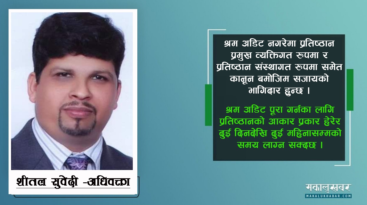 श्रम अडिट के हो ?