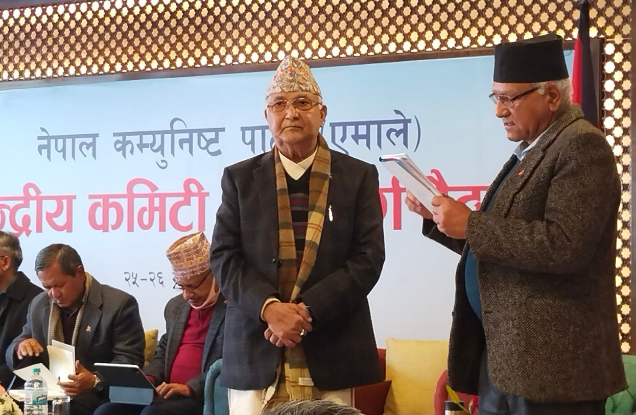 एमाले सल्लाहकार परिषद् अध्यक्षमा अमृत बोहरा