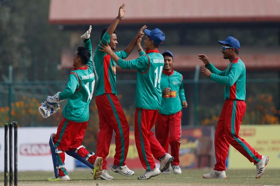 यू-१९ एकदिवसीय: फाइनलमा सुदुरपश्चिम र लुम्बिनी खेल्ने