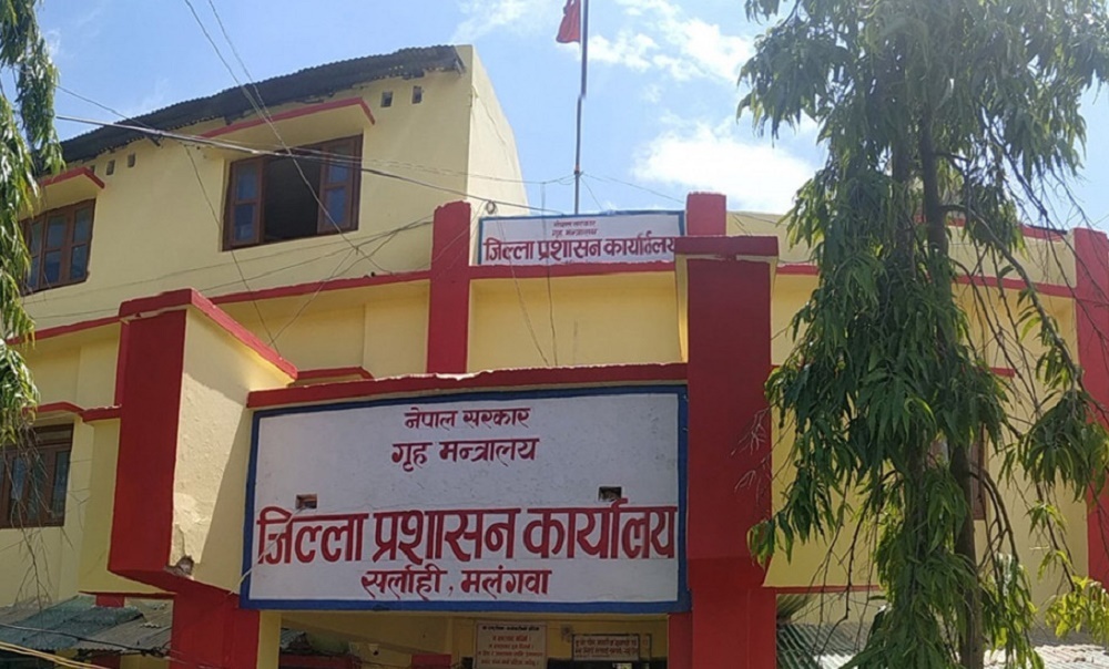 सर्लाहीको ईश्वरपुरमा आज साँझसम्म निषेधाज्ञा जारी रहने