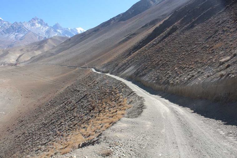 जोमसोम–कोरला सडकको ६ खण्ड निर्माण सकियो
