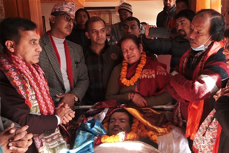 विश्वप्रकाशले भेटे माओवादी द्वन्द्व र जनआन्दोलन-२ का घाइते