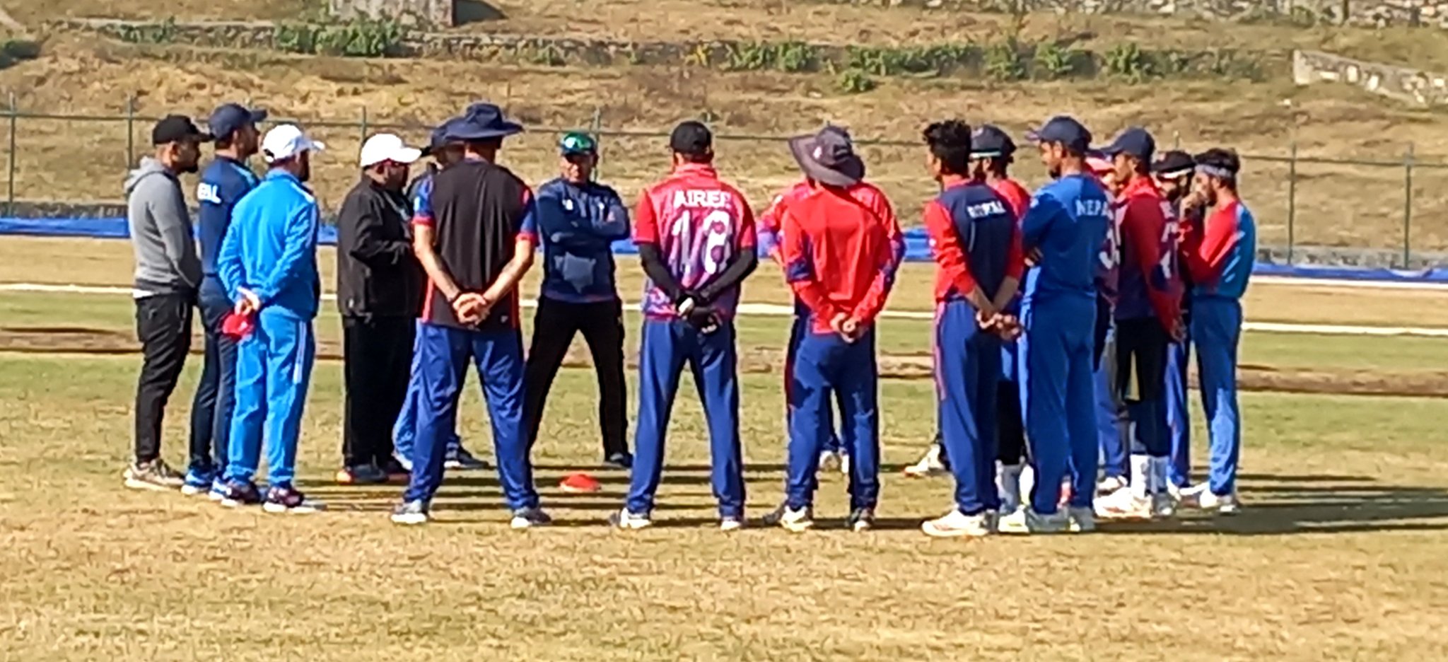 राष्ट्रिय क्रिकेट टिमको बन्द प्रशिक्षण शुरू, केही खेलाडी अनुपस्थित