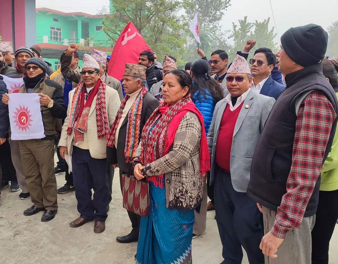 राष्ट्रिय सभा निर्वाचन : सुदूरपश्चिममा एमाले उम्मेदवारहरूले गरे मनोनयन दर्ता