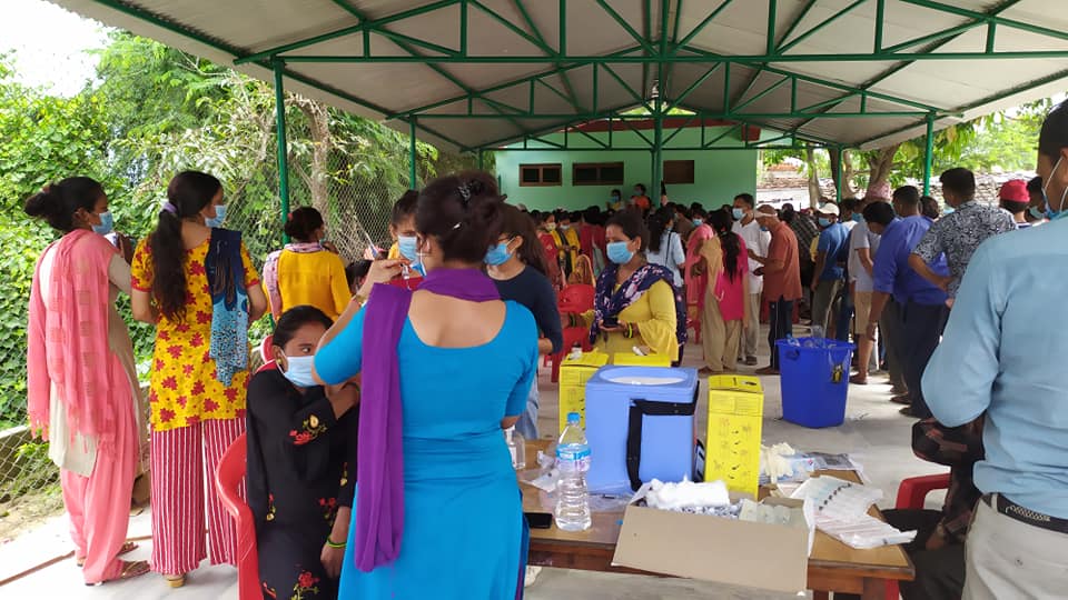 कोरोना खोप : सुदूरपश्चिमले छोएन राष्ट्रिय लक्ष्य