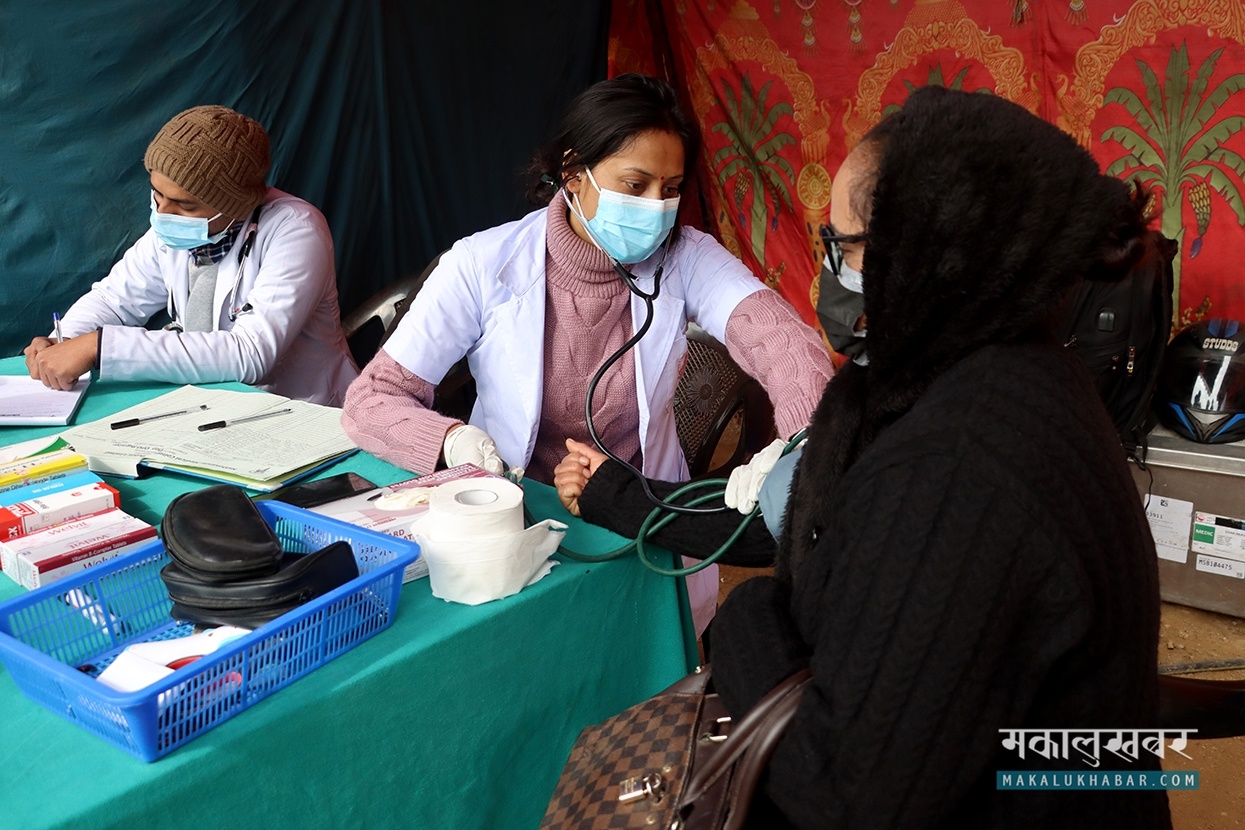 साखु र पनौतीमा केएमसीको निःशुल्क स्वास्थ्य शिविर (फोटो/भिडिओ)