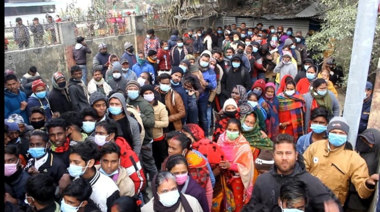 खोप केन्द्रमै कोरोना सर्ने खतरा !