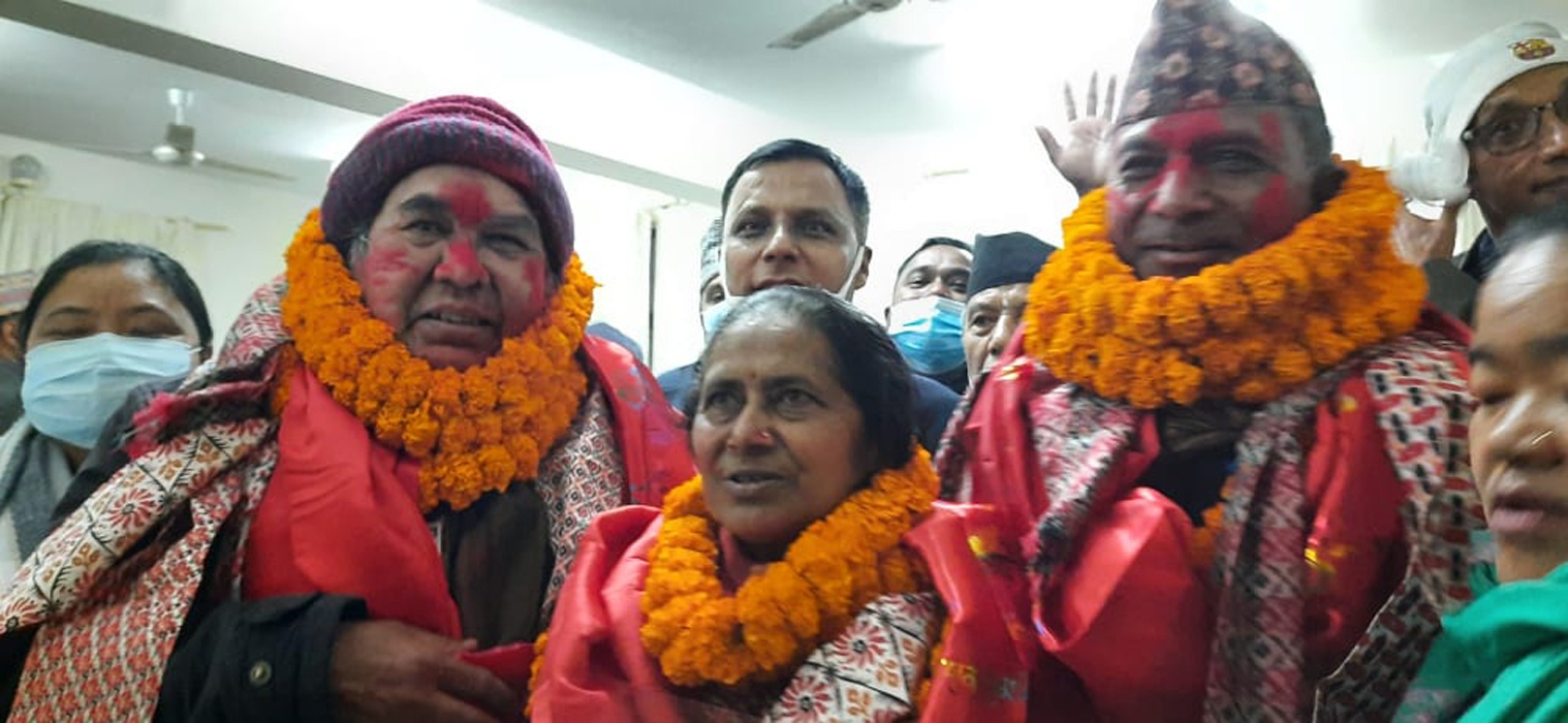 गण्डकीमा गठबन्धनको क्लिन स्वीप