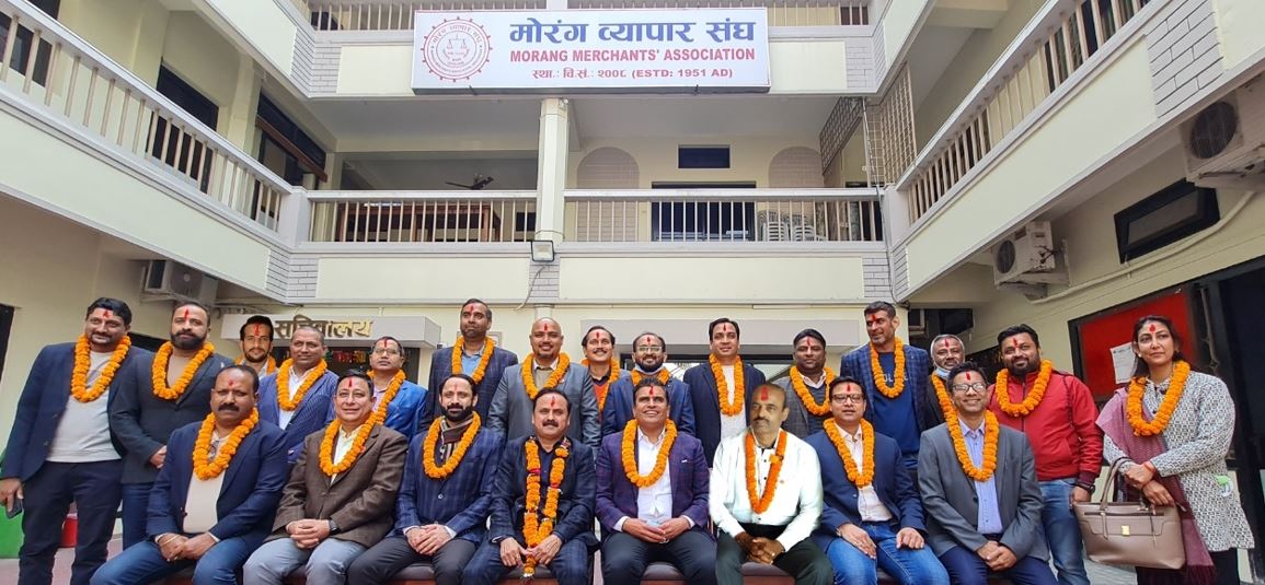 मोरङ व्यापार संघको अध्यक्षमा रिजाल    