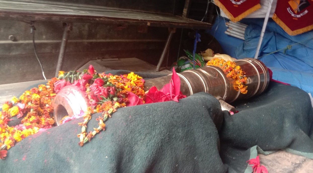 ५० वर्षपछि दैलेख सारियो सुन्दरी तोप (तस्बिरहरू)