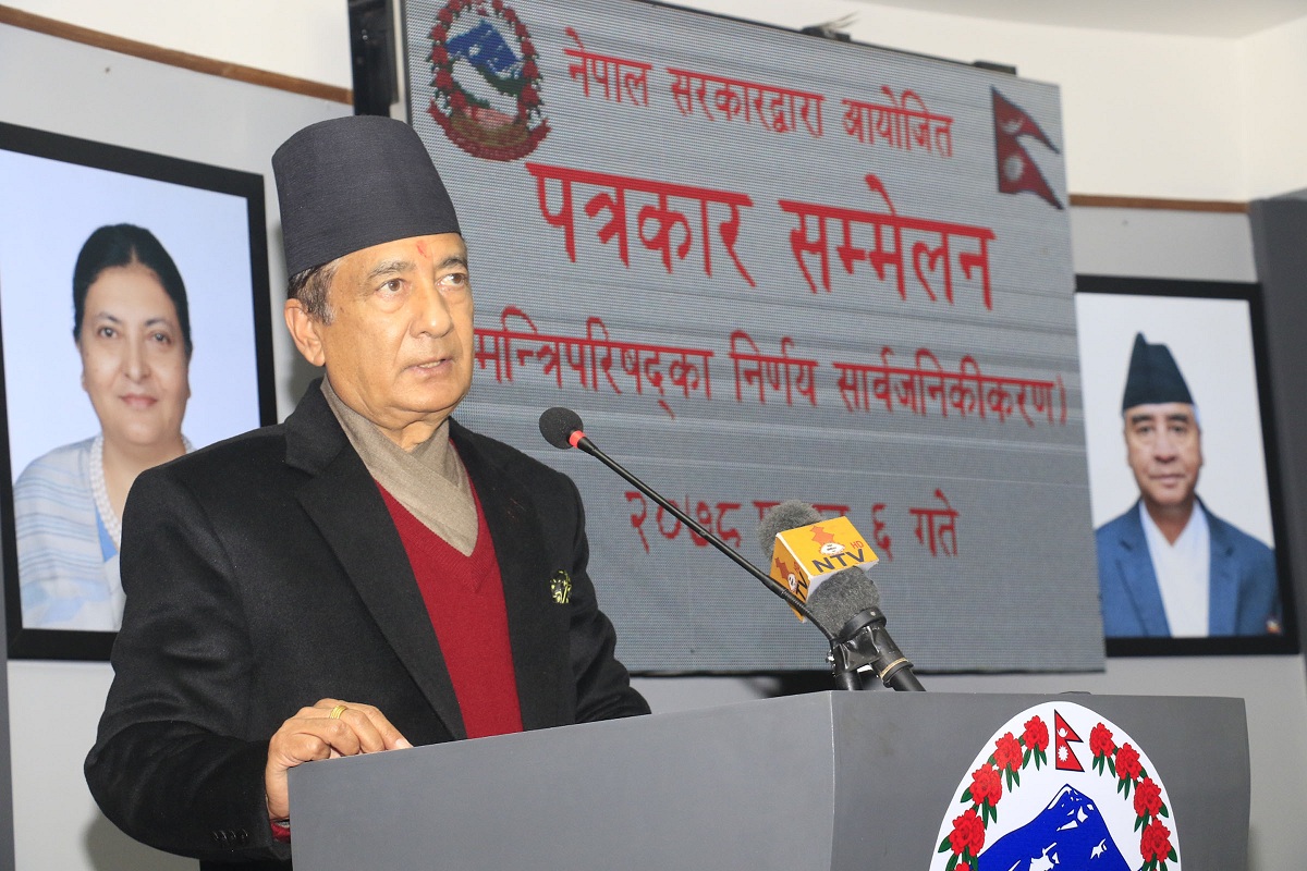 ‘प्रेस स्वतन्त्रताको सम्मान गर्दै जनतालाई सुशासनको प्रत्याभूति गराउनेमा सरकार प्रतिबद्ध’