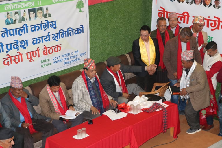 कांग्रेस बागमतीको बैठकले गर्‍यो सात निर्णय