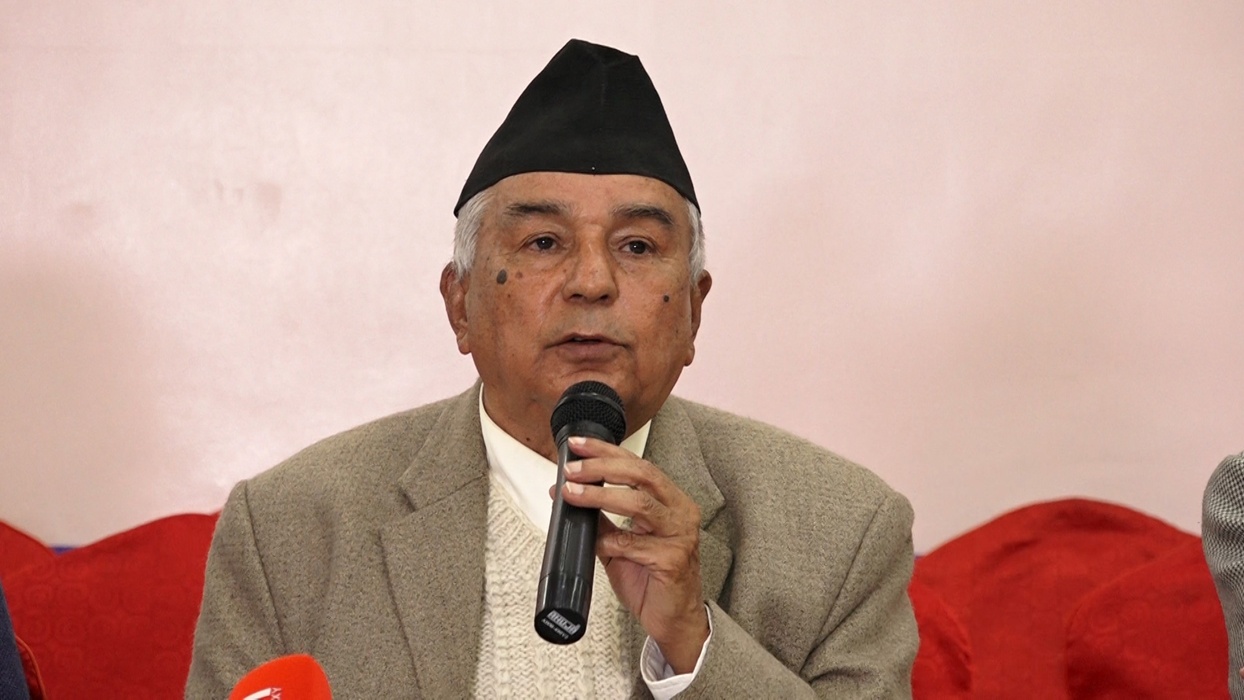 गाउँमै बसुँबसुँ लाग्ने विकास योजना ल्याउनु पर्छ : वरिष्ठ नेता पौडेल