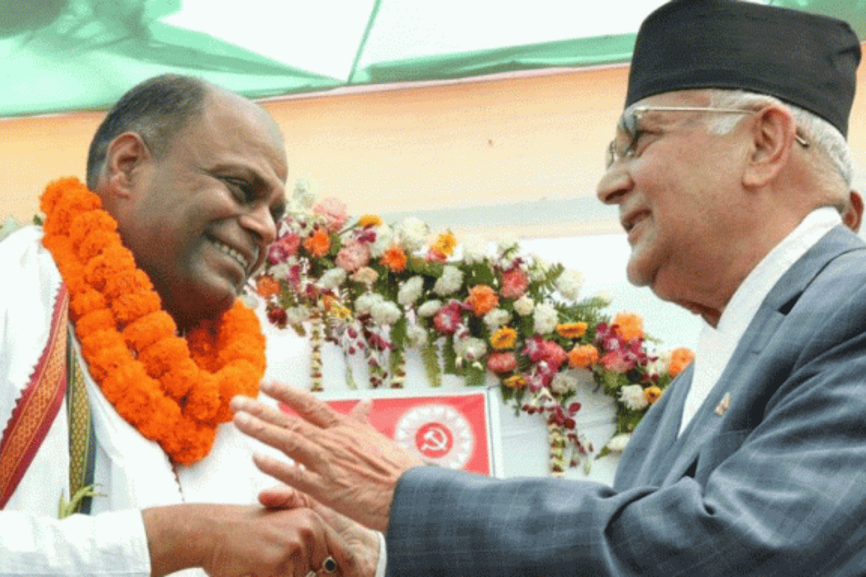 वीरगञ्जका मेयर सरावगी एमालेमा प्रवेश