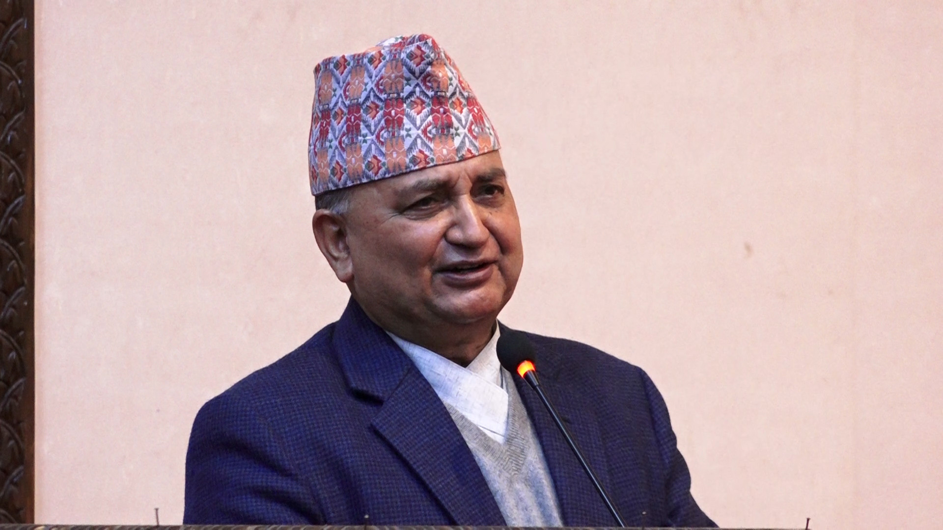 निर्वाचनमा एमाले एक्लैले बहुमत ल्याउँछ : वरिष्ठ उपाध्यक्ष पाेखरेल
