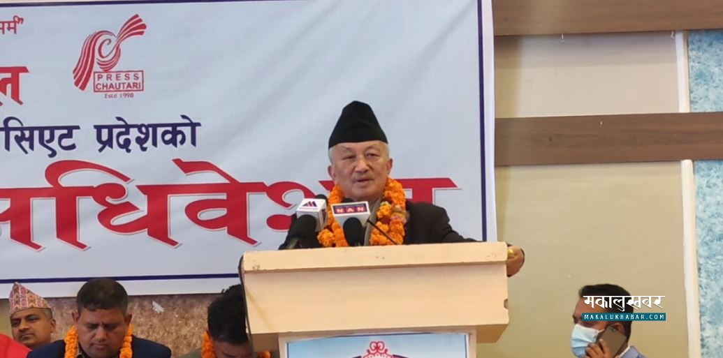 नेम्वाङ्गकाे दाबी- ‘मेची-महाकाली एमालेसँगै छ’