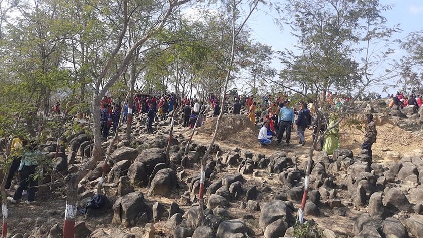 तुलसीपुरमा हेरिरहुँ लाग्ने ‘जन्तीढुङ्गा’