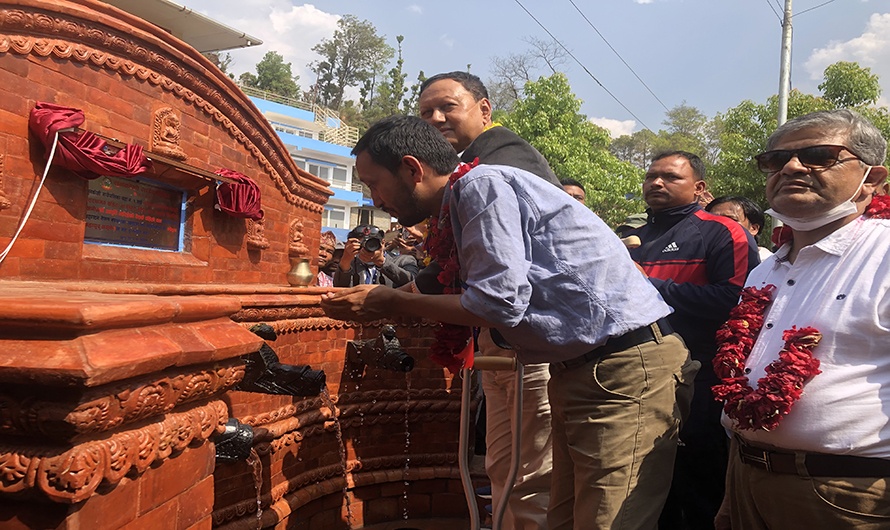 सुनकोशी -१ बन्यो सबै घरमा मिटरजडित धाराबाट खानेपानी आपूर्ति गर्ने देशकै पहिलो वडा