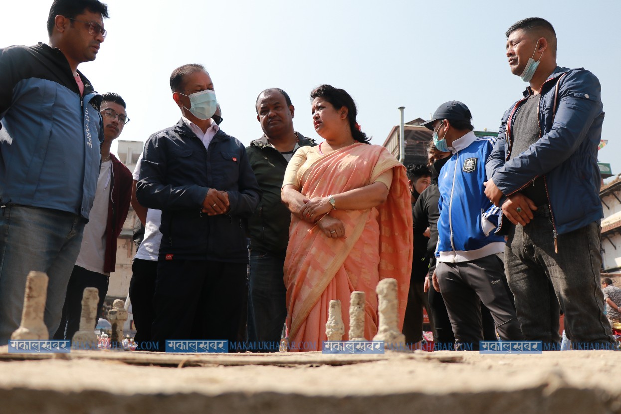 वसन्तपुरमा राष्ट्रिय झण्डा राख्ने योजना विवादमा