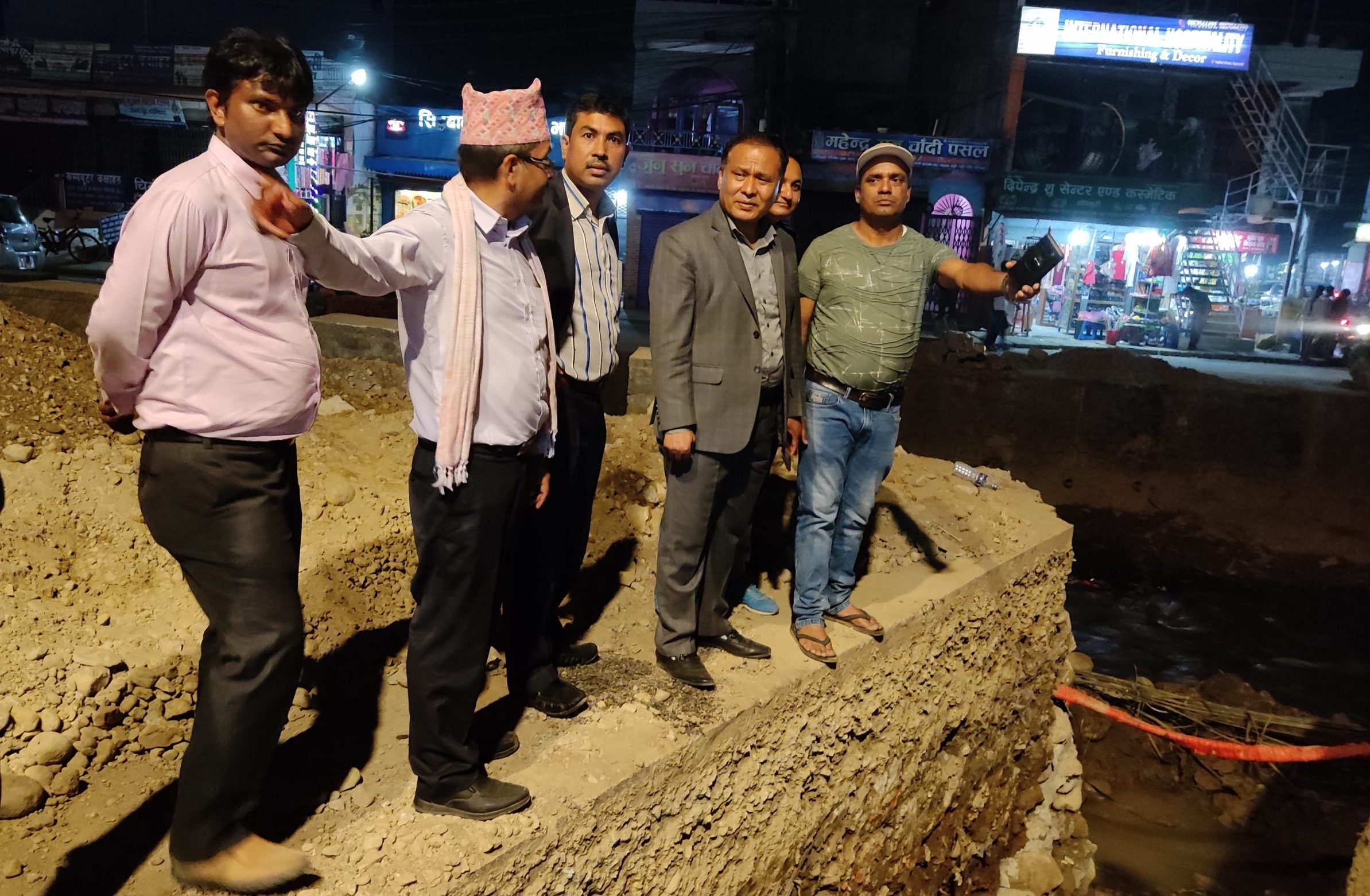 मैनहिया–सम्पत्तिया प्रसारण लाइन निर्माण ६० प्रतिशत सकियो