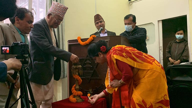राइटर्स इन्टरनेशनलले मनायाे वार्षिकोत्सव, मनकली उपन्यास विमाेचन