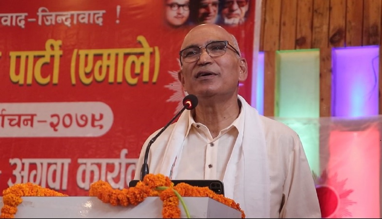 एमालेले एक्लै बहुमत ल्याउछ : पौडेल (भिडिओ)