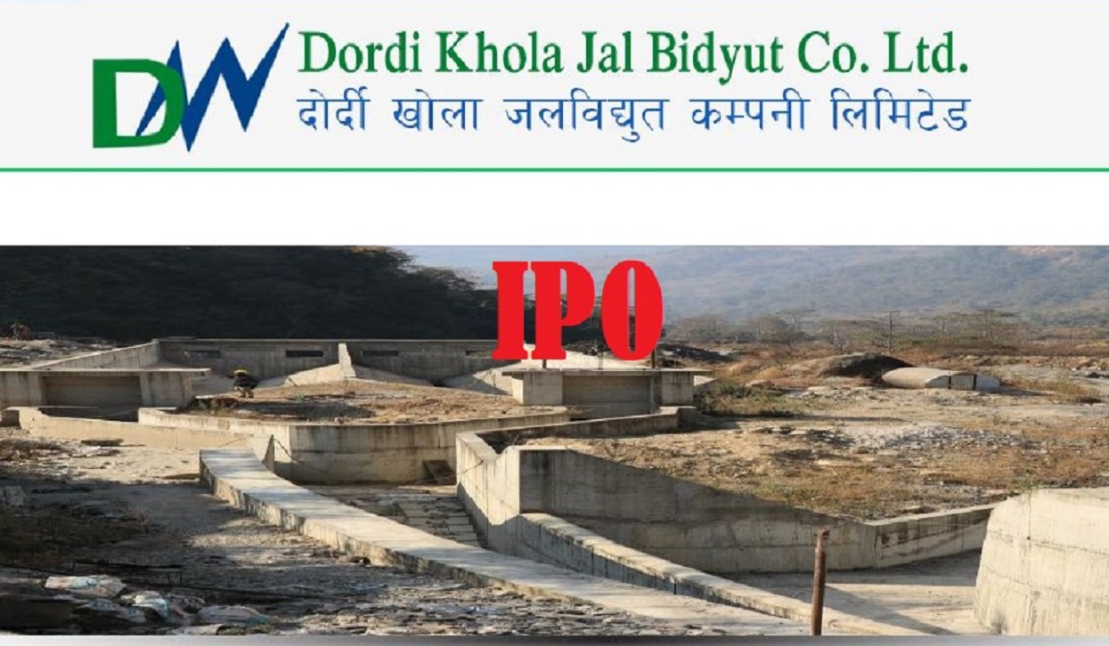 दोर्दी खोला जलविद्युत् कम्पनीको आईपीओ निष्कासन