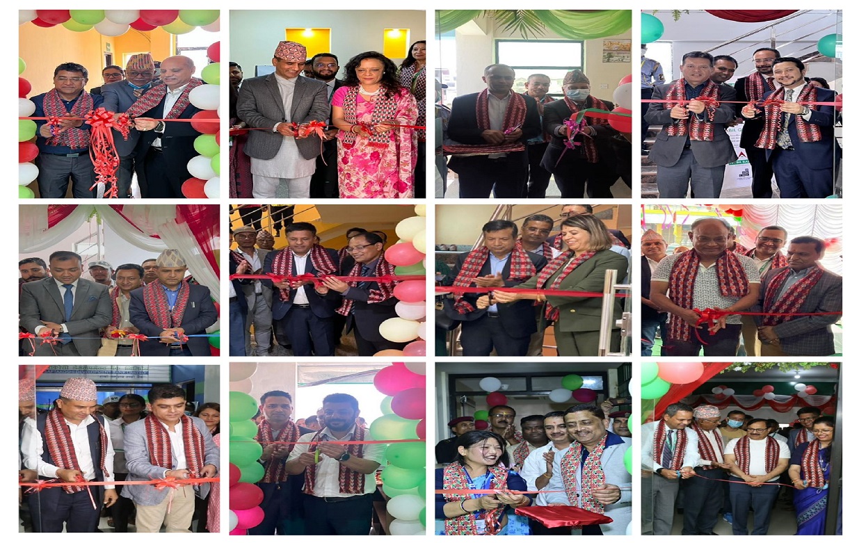 नबिल बैंकको १४ नयाँ शाखा एकै दिन उद्घाटन