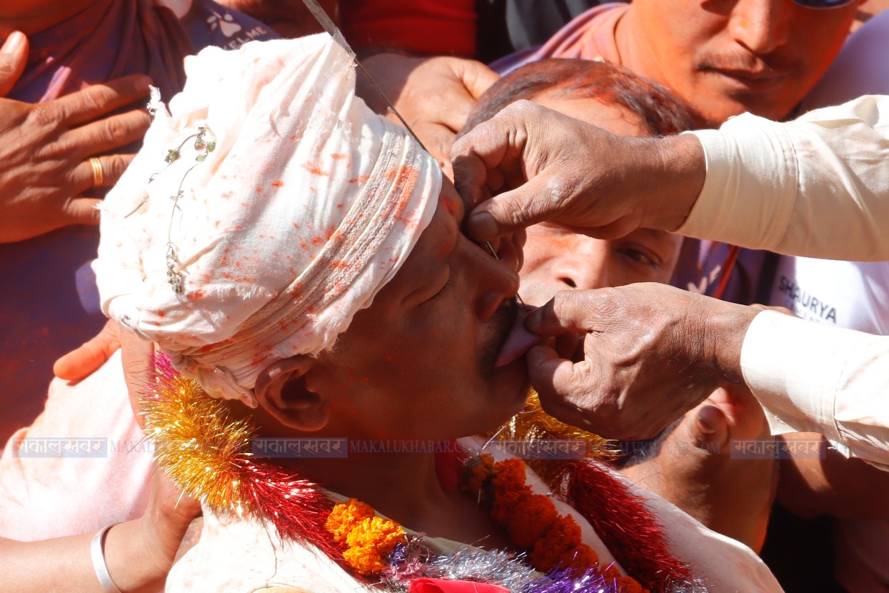 बुद्धकृष्णले अन्तिमपटक जिब्राे छेडे (तस्वीरसहित)