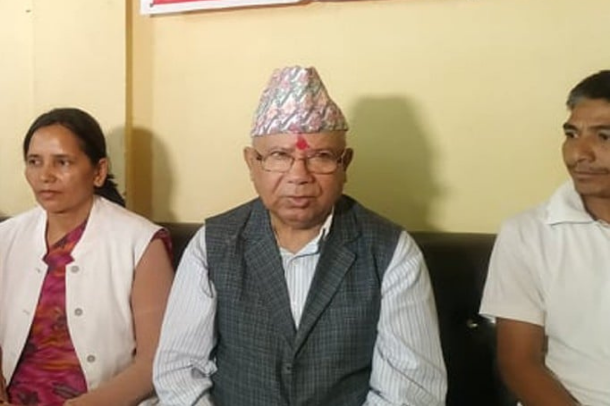 तालमेलको कुराले जनविरोधीको निन्द्रा हराम भएको छ : अध्यक्ष नेपाल