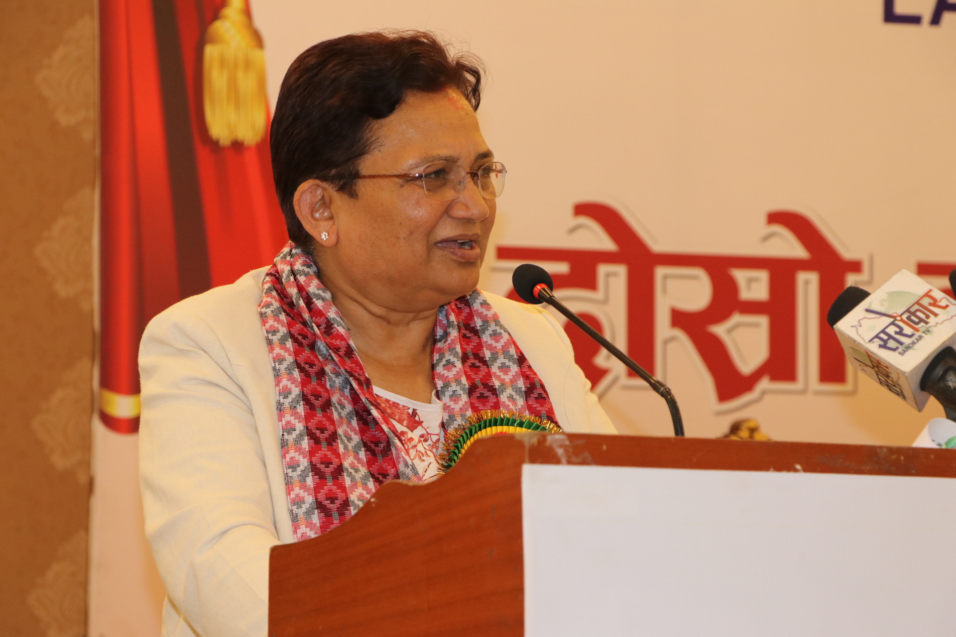 जनताको सेवामा समर्पित उम्मेरवारलाई जिताउनुहोस्  -नेत्री भुसाल