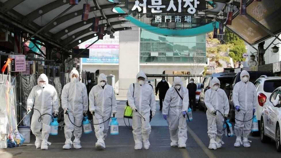 दक्षिण कोरियामा एकैदिन १ लाख ६४ हजार बढीमा काेराना संक्रमण