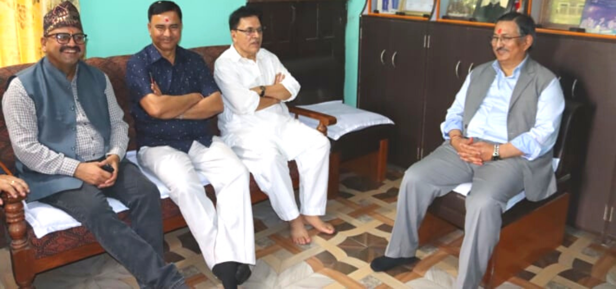 पौडेललाई उम्मेदवारी फिर्ता लिन गृहमन्त्री खाँणको आग्रह