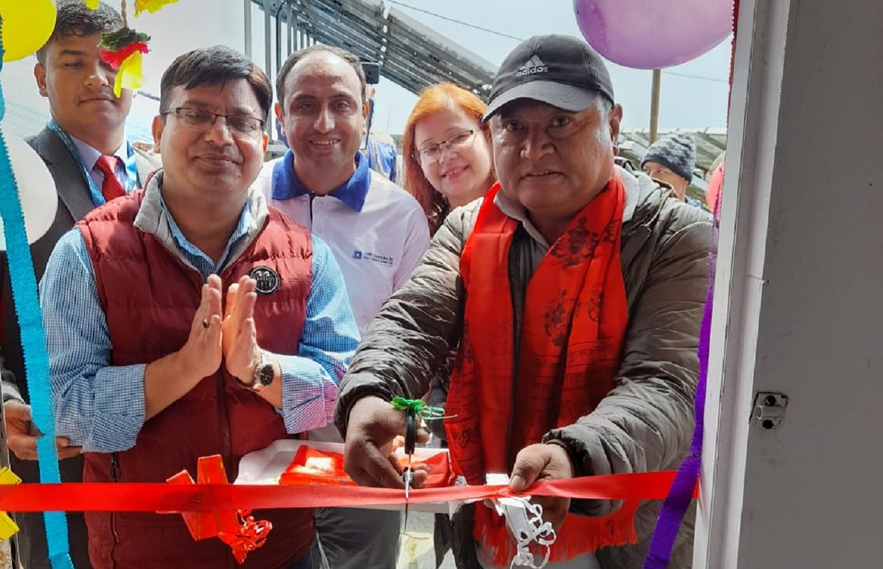 ज्योति विकास बैंककाे एटीएम घान्द्रुकमा