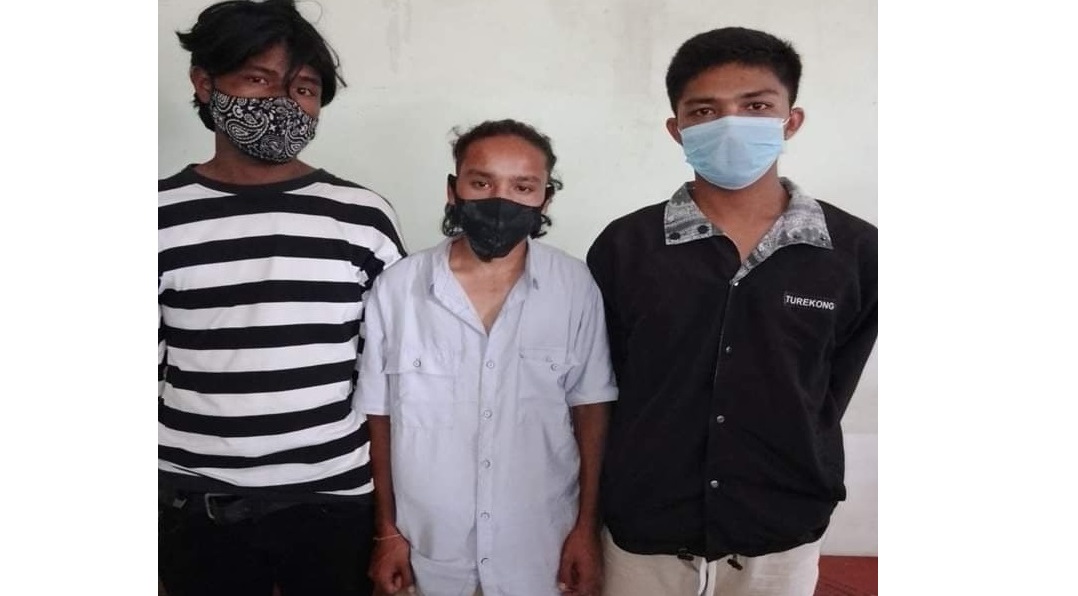वीरेन्द्रनगरबाट लागूऔषधसहित तीन पक्राउ