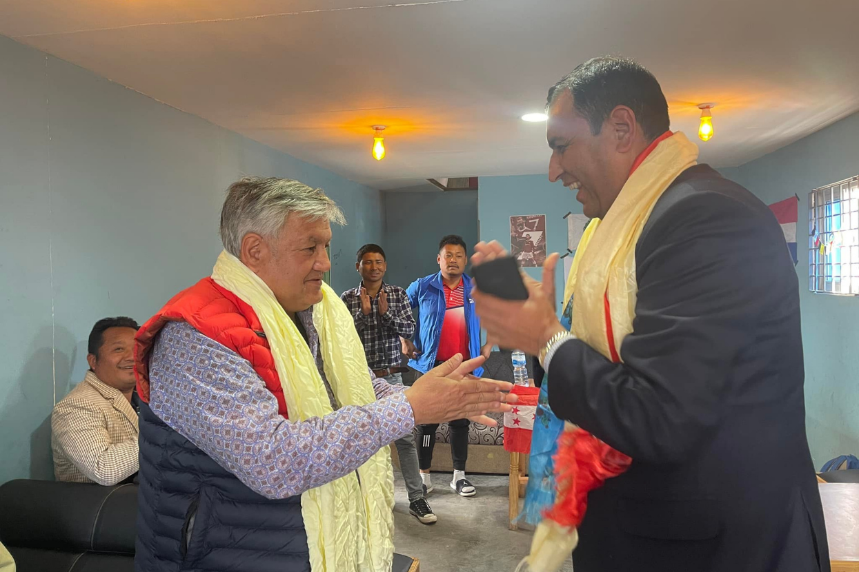 पाहुना एमाले अब धनकुटाबाट बिदा हुन्छ : नेता खतिवडा
