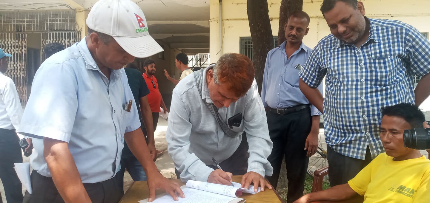 विराटनगरमा पहिलो मनोनयन दर्ता स्वतन्त्र वडाध्यक्ष वाग्लेको