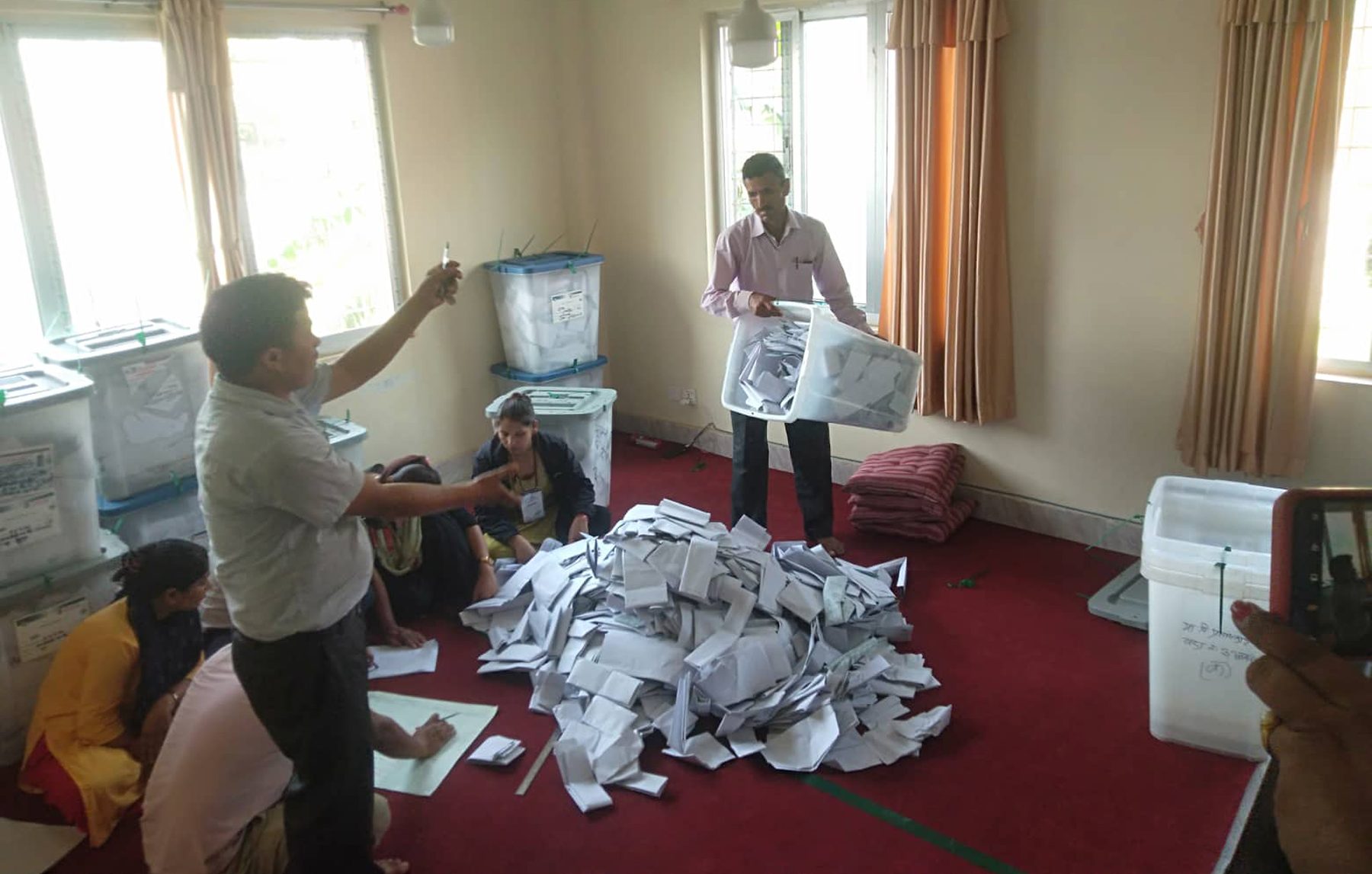 रुपन्देही ४ मा मतगणना सुरु