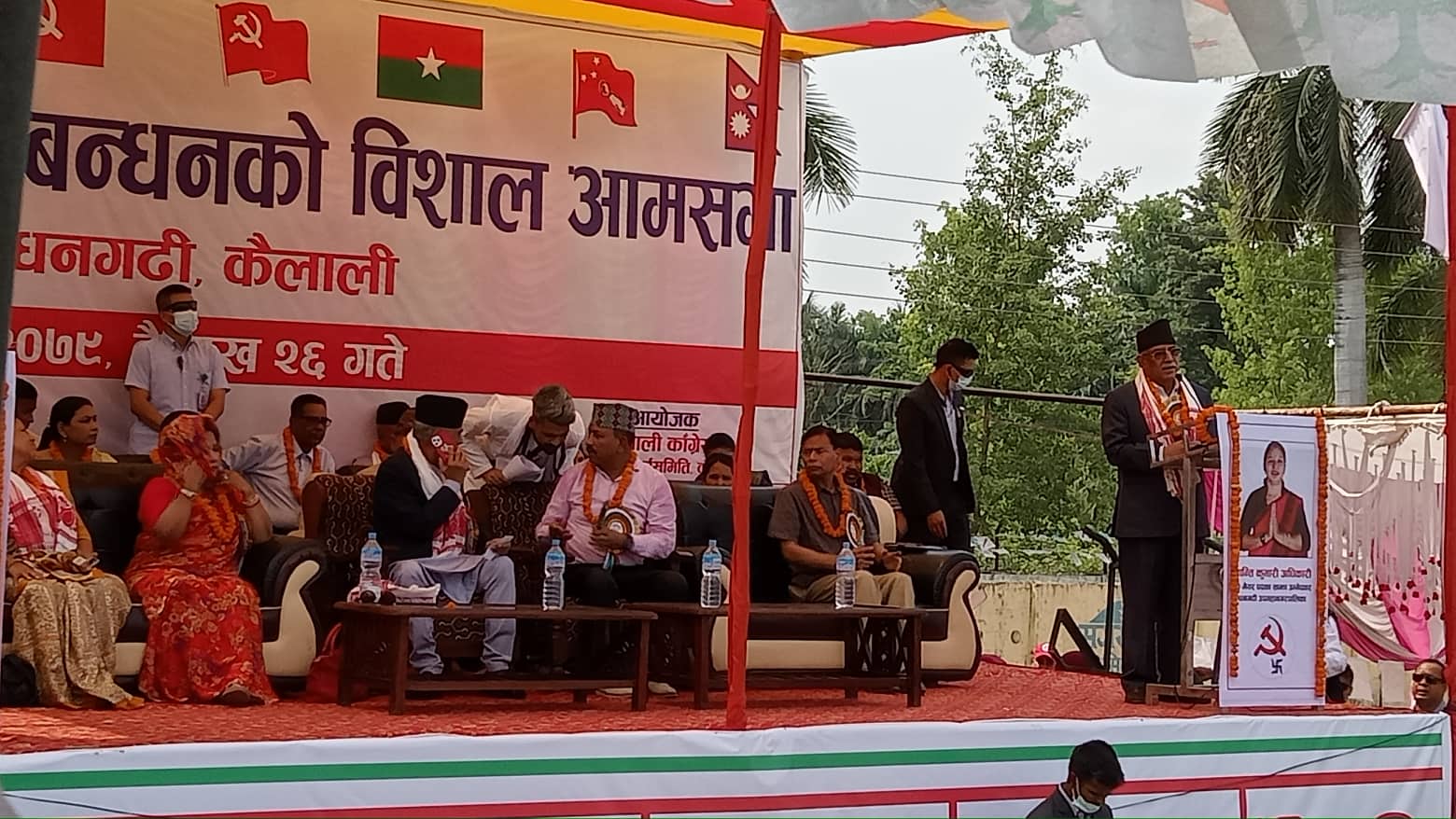 याे चुनाव प्रतिगमनलाई परास्त गर्ने चुनाव हाे : प्रचण्ड