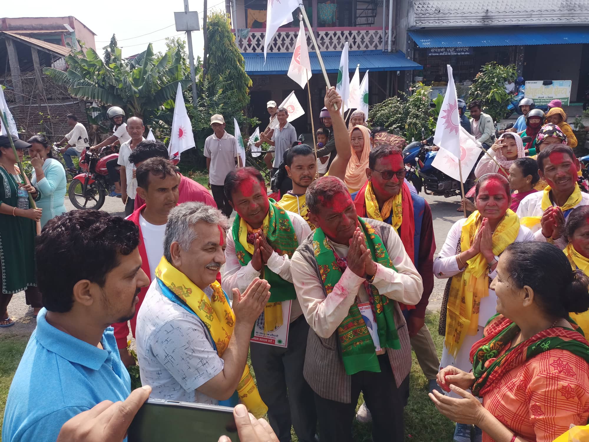 एमालेको विरासत जोगाउन पूर्व अर्थमन्त्री सुरेन्द्र पाण्डे गृहजिल्लामा